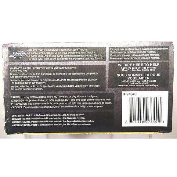 Jada Toys Metal Diecast Ghostbusters ZEDDEMORE #M73, New, See Pics/Descr. - Picture 6 of 6